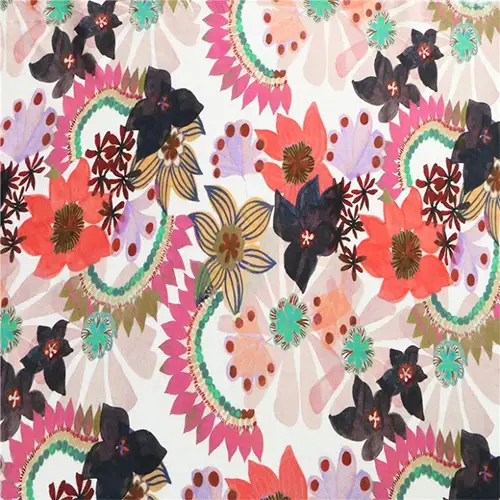 %100 Saf İpek Krep Kumaş