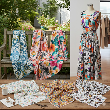 %100 Saf İpek Krep Kumaş