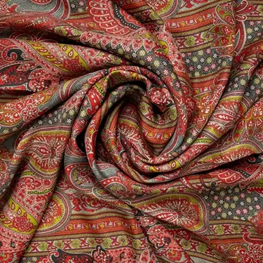 %100 Saf İpek Twill Kumaş