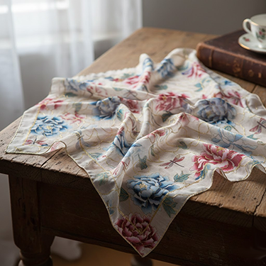 %100 Saf İpek Şifon Kumaş