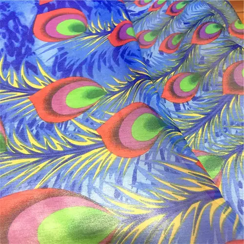 %100 Saf İpek Şifon Kumaş