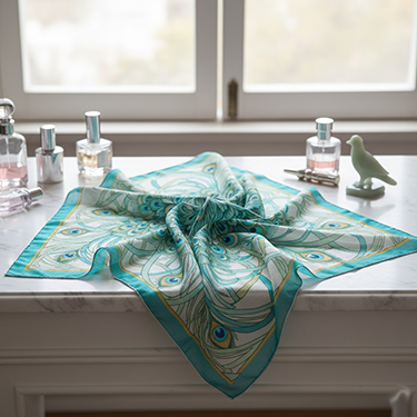 %100 Saf İpek Şifon Kumaş