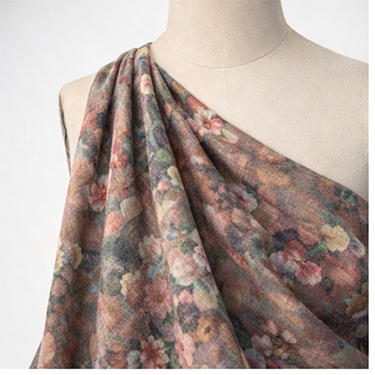 %59 İpek %41 Yün Karışımı Kumaşlar