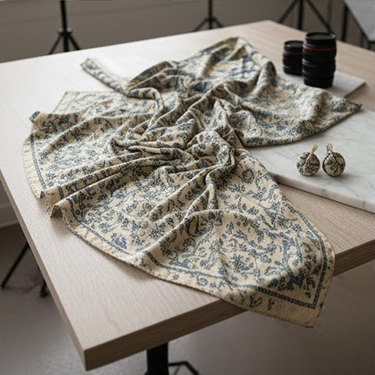 %59 İpek %41 Yün Karışımı Kumaşlar