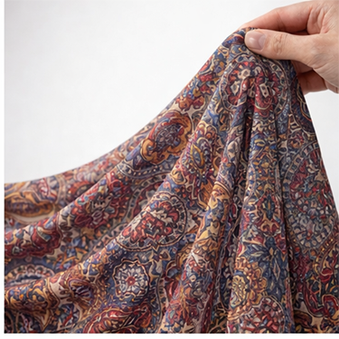 %59 İpek %41 Yün Karışımı Kumaşlar