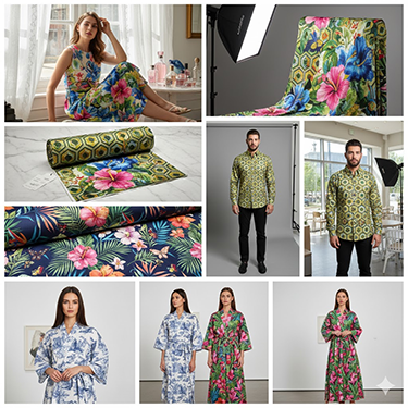 %100 Pamuk Saten Kumaş