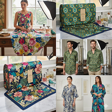 %100 Pamuk Saten Kumaş