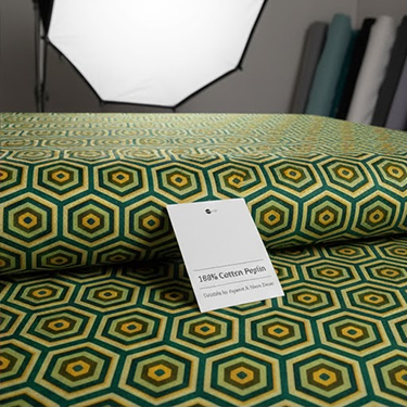 %100 Pamuk Poplin Kumaş