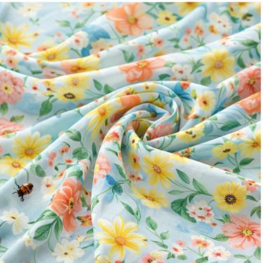 %100 Pamuk Poplin Kumaş