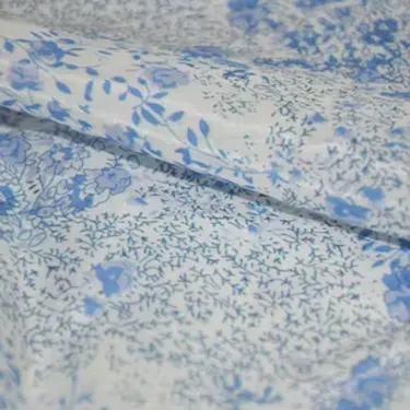 %50 Pamuk/%50 İpek Karışımı Kumaş