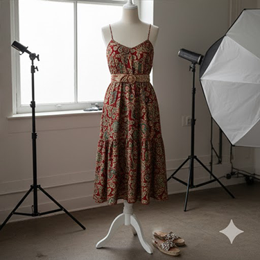 %50 Pamuk/%50 İpek Karışımı Kumaş