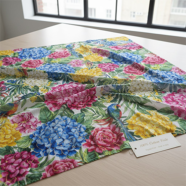 %100 Pamuk -  Pamuk/Vual Kumaş