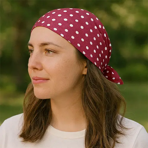 %100 Saf İpek Twill  Bandana