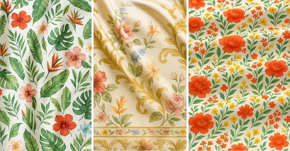 Digital Printed Cotton And Viscose Fabrics