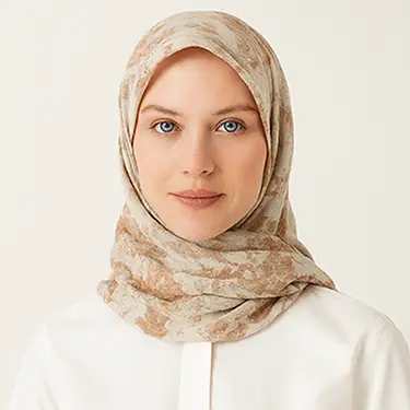 Pamuk/İpek Vual Eşarp