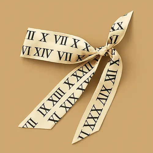 %100 Saf İpek Saten Twilly